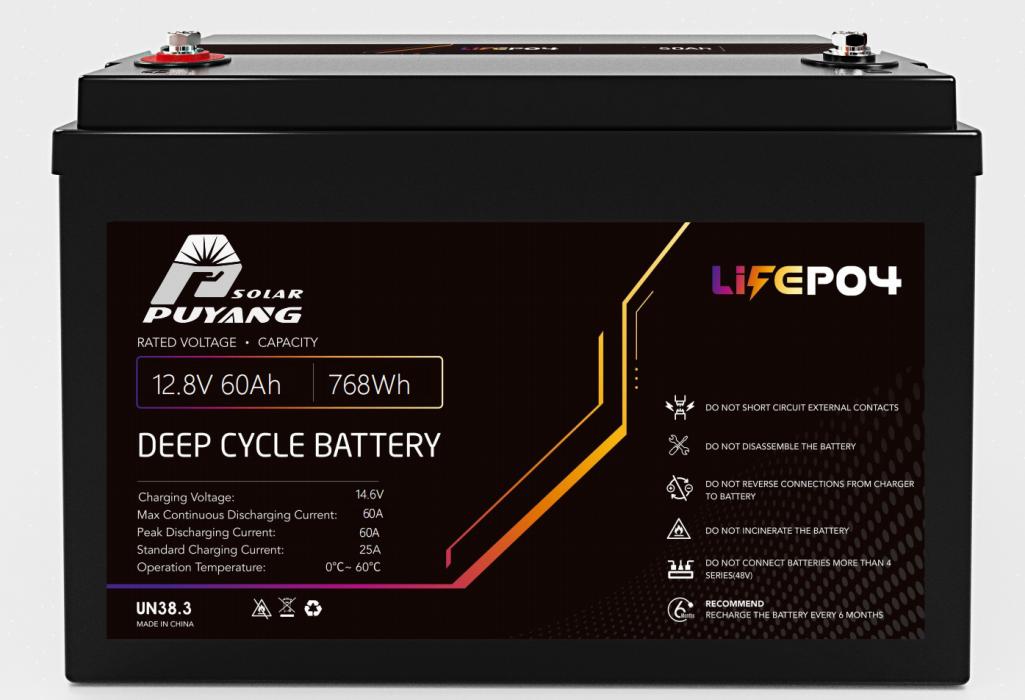 12.8V 60AH LiFePO4 Battery PY-LFP12.8-60