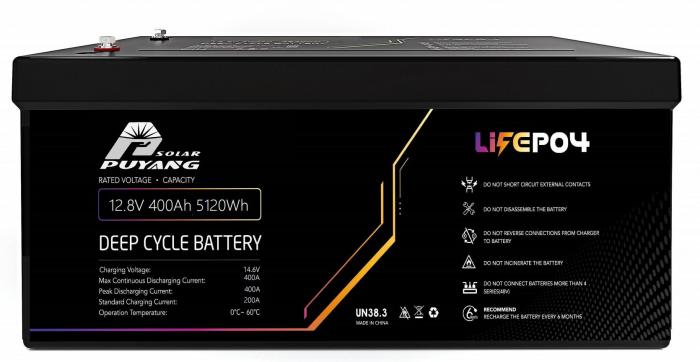12.8V 400AH LiFePO4 Battery PY-LFP12.8-400